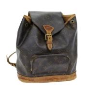 Louis Vuitton Vintage Pre-owned Canvas ryggsckar Brown, Dam