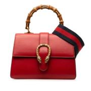 Gucci Vintage Pre-owned Laeder gucci-vskor Red, Dam