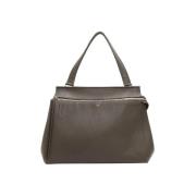 Celine Vintage Pre-owned Laeder handvskor Gray, Dam