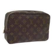 Louis Vuitton Vintage Pre-owned Canvas kuvertvskor Brown, Dam