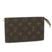 Louis Vuitton Vintage Pre-owned Canvas kuvertvskor Brown, Dam