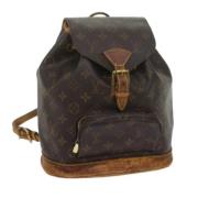 Louis Vuitton Vintage Pre-owned Canvas ryggsckar Brown, Dam