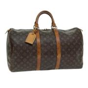 Louis Vuitton Vintage Pre-owned Canvas resvskor Brown, Dam