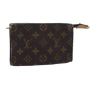 Louis Vuitton Vintage Pre-owned Canvas necessrer Brown, Dam