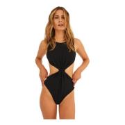 Undress Code Cinema Paradiso Swimsuit Black Black, Dam