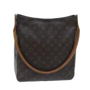 Louis Vuitton Vintage Pre-owned Canvas handvskor Brown, Dam