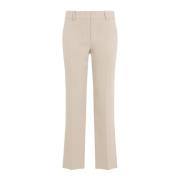 Ermanno Scervino Oyster Pants för kvinnor Beige, Dam