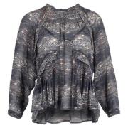 Isabel Marant Pre-owned Pre-owned Silke toppar Gray, Dam