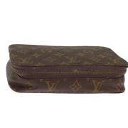 Louis Vuitton Vintage Pre-owned Canvas necessrer Brown, Dam