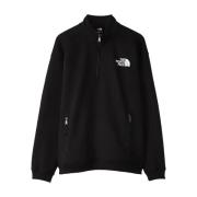 The North Face Stilig Quarter Zip Sweatshirt Black, Herr