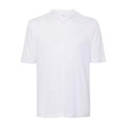 Kiton Vit Mauro Stilfull Skjorta White, Herr