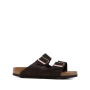 Birkenstock Arizona SFG Slides och Thong Brown, Herr