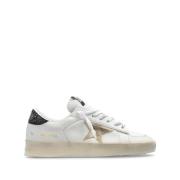 Golden Goose Vit Guld Stardan Sneakers White, Dam