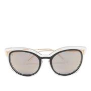 Louis Vuitton Vintage Pre-owned Acetat solglasgon Black, Dam