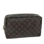 Louis Vuitton Vintage Pre-owned Canvas kuvertvskor Brown, Dam