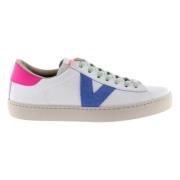 Victoria Berlin Piel & Neon Sneakers White, Dam