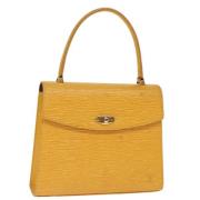 Louis Vuitton Vintage Pre-owned Laeder handvskor Yellow, Dam