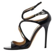 Jimmy Choo Pre-owned Pre-owned Laeder sandaler Black, Dam