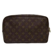 Louis Vuitton Vintage Pre-owned Canvas kuvertvskor Brown, Dam