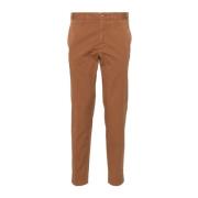 Incotex Casual Bomullsbyxor Brown, Herr