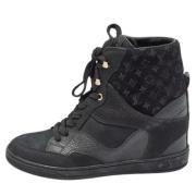 Louis Vuitton Vintage Pre-owned Laeder sneakers Black, Dam