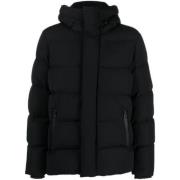 Mackage Quiltad dunjacka med logotyp Black, Herr