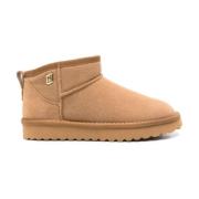 Liu Jo Brun Mocka Shearling Ankelboots Brown, Dam