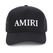 Amiri Core Logo Trucker Cap Black, Herr