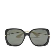 Gucci Vintage Pre-owned Acetat solglasgon Black, Dam