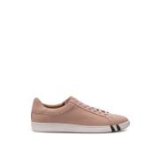 Bally Elegant Rosa Lder-Sneakers Kvinnor Pink, Dam