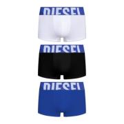 Diesel Trepack boxershorts med logotyp Multicolor, Herr