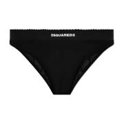 Dsquared2 Logo briefs Black, Dam