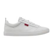 Hugo Boss Vita låga sneakers White, Herr