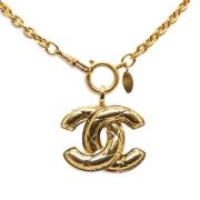 Chanel Vintage Pre-owned Guld chanel-smycken Yellow, Dam