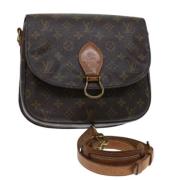 Louis Vuitton Vintage Pre-owned Canvas louis-vuitton-vskor Brown, Dam