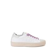 P448 Vit Läder Sneaker White, Dam