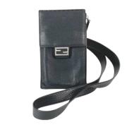 Fendi Vintage Pre-owned Laeder fendi-vskor Black, Dam