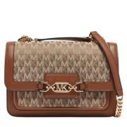 Michael Kors Pre-owned Pre-owned Tyg axelremsvskor Beige, Dam