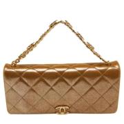 Chanel Vintage Pre-owned Laeder chanel-vskor Yellow, Dam