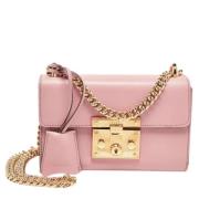 Gucci Vintage Pre-owned Laeder gucci-vskor Pink, Dam