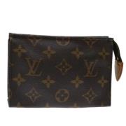 Louis Vuitton Vintage Pre-owned Canvas necessrer Brown, Dam