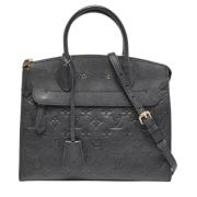 Louis Vuitton Vintage Pre-owned Laeder louis-vuitton-vskor Black, Dam