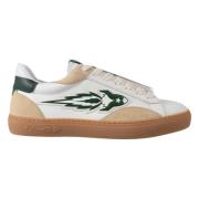 Enterprise Japan Retro Läder Sneakers White, Herr