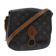 Louis Vuitton Vintage Pre-owned Canvas louis-vuitton-vskor Brown, Dam