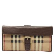 Burberry Vintage Pre-owned Laeder plnbcker Brown, Dam