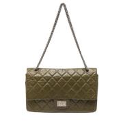 Chanel Vintage Pre-owned Laeder chanel-vskor Green, Dam