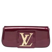 Louis Vuitton Vintage Pre-owned Laeder kuvertvskor Red, Dam