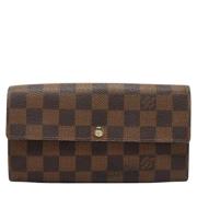 Louis Vuitton Vintage Pre-owned Belagd canvas plnbcker Brown, Dam