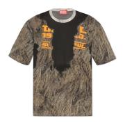 Diesel T-shirt T-Boxt-Jas Multicolor, Herr