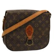 Louis Vuitton Vintage Pre-owned Canvas louis-vuitton-vskor Brown, Dam